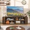 Costway 59'' Wood TV Stand Console Storage Entertainment Media Center w/ Adjustable Shelf